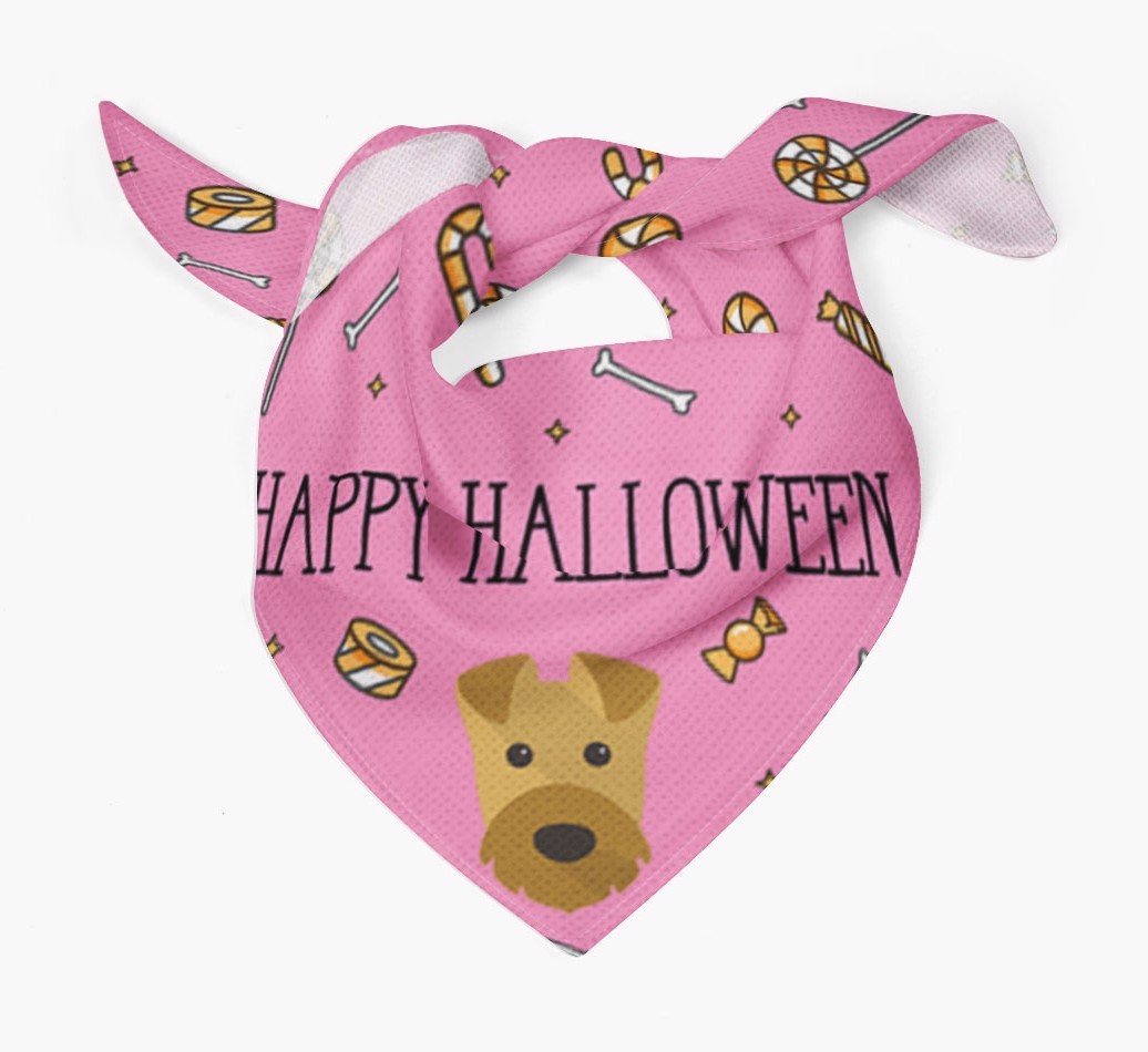 'Happy Halloween' Bandana for your {breedFullName}