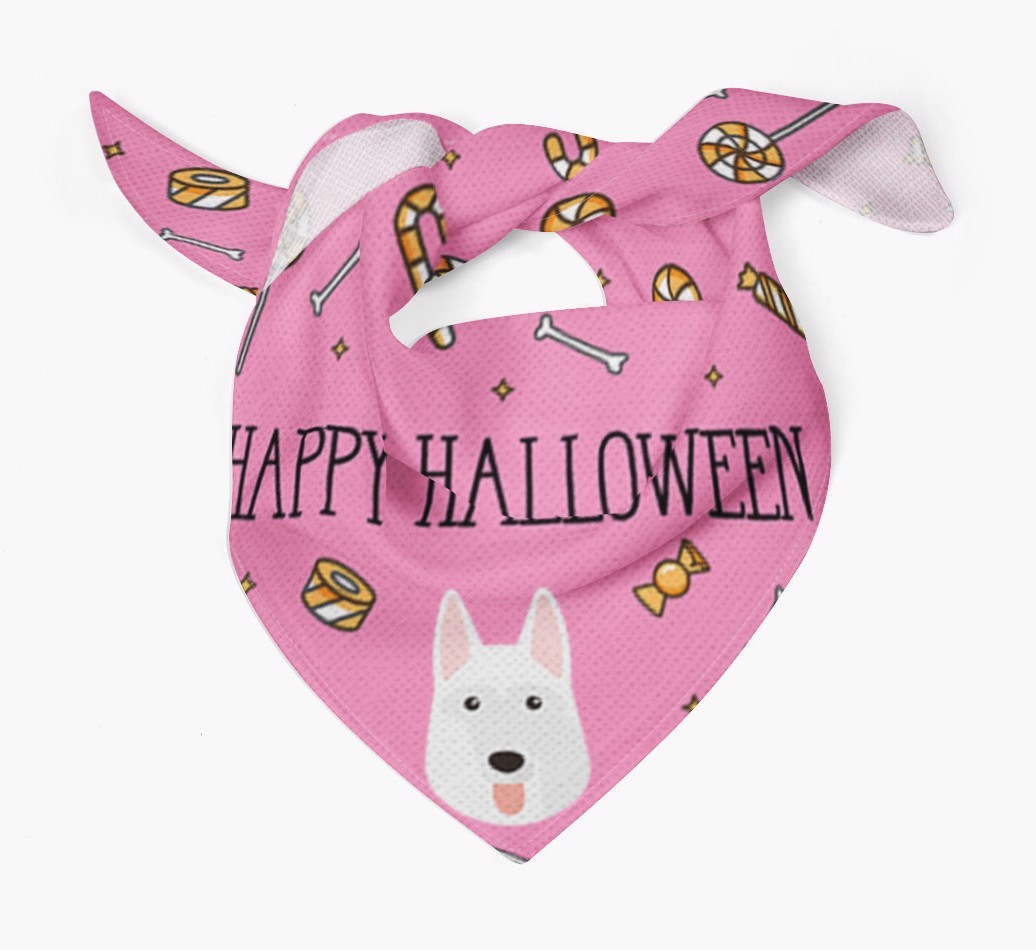 'Happy Halloween' Bandana for your {breedFullName}