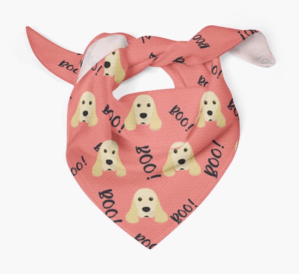 Boo! : Personalised {breedFullName} Bandana 