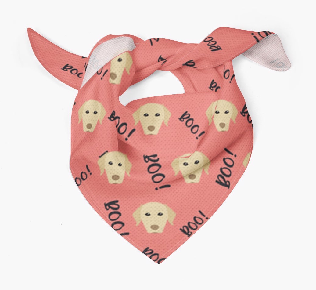 Boo! : Personalised {breedFullName} Bandana 