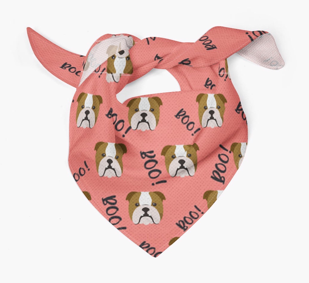 Boo! : Personalised {breedFullName} Bandana 