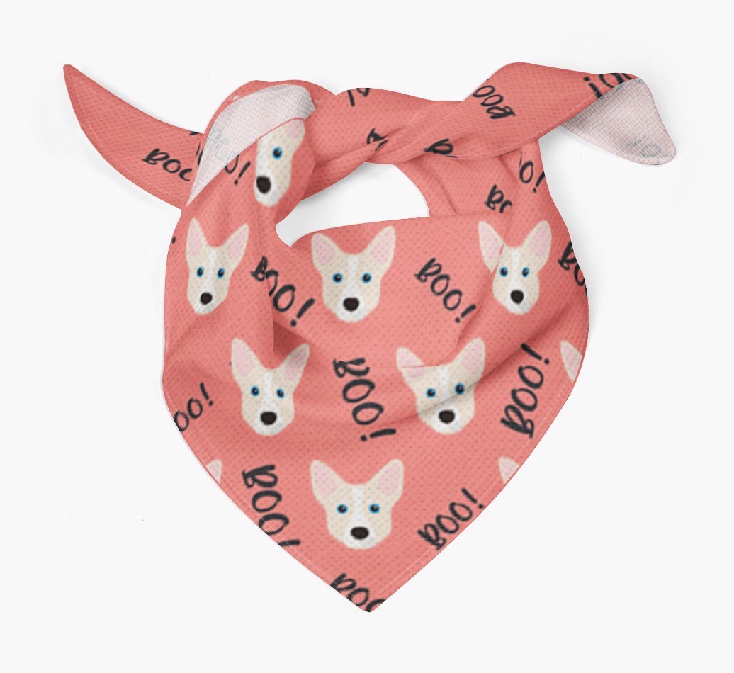Boo! : Personalised {breedFullName} Bandana 