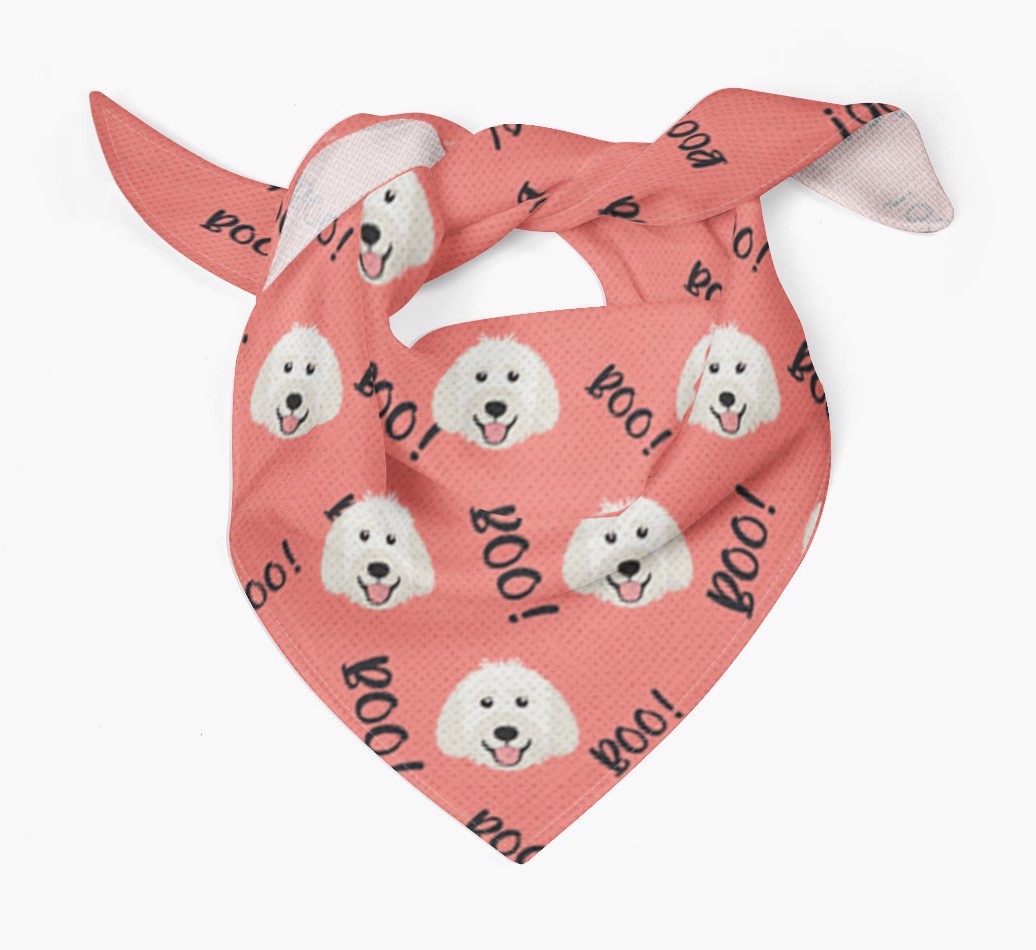 Boo! : Personalised {breedFullName} Bandana 