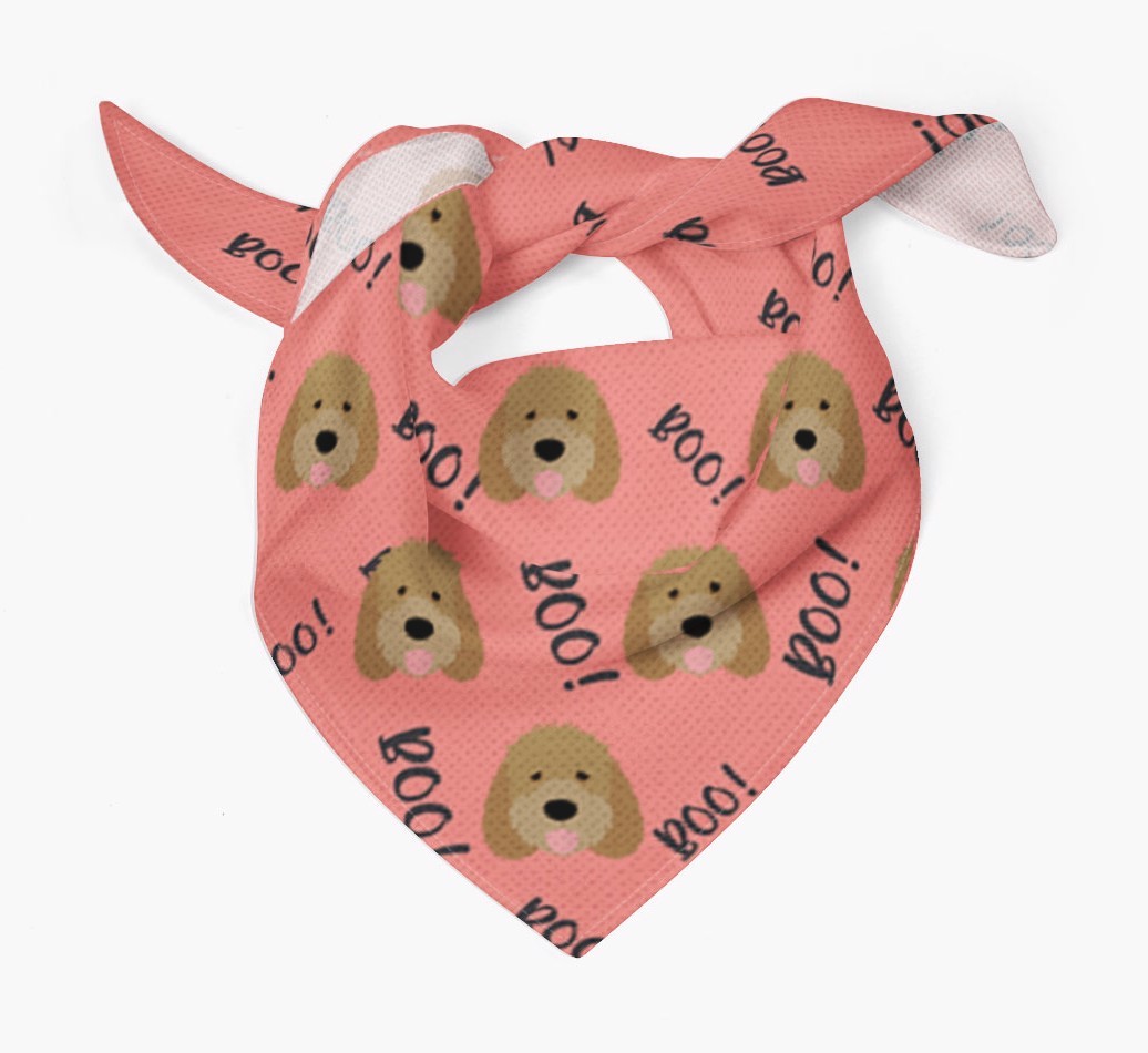 Boo! : Personalised {breedFullName} Bandana 