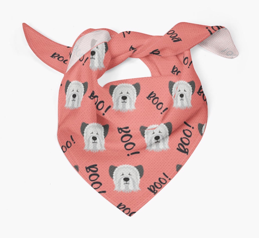 Boo! : Personalised {breedFullName} Bandana 