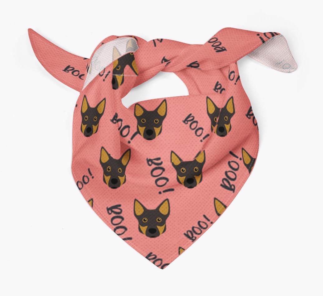 Boo! : Personalized {breedFullName} Bandana 