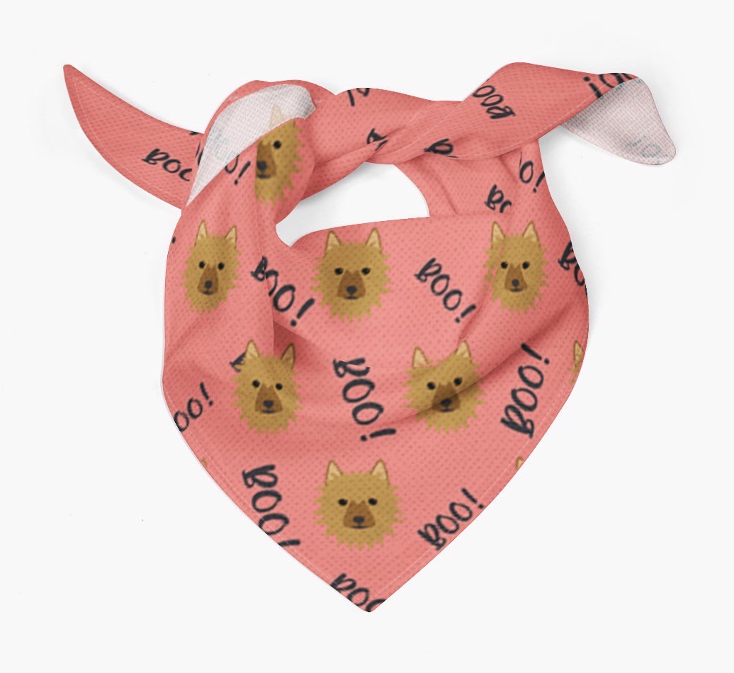 Boo! : Personalized {breedFullName} Bandana 