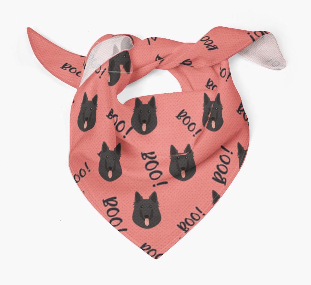 Boo! : Personalized {breedFullName} Bandana 