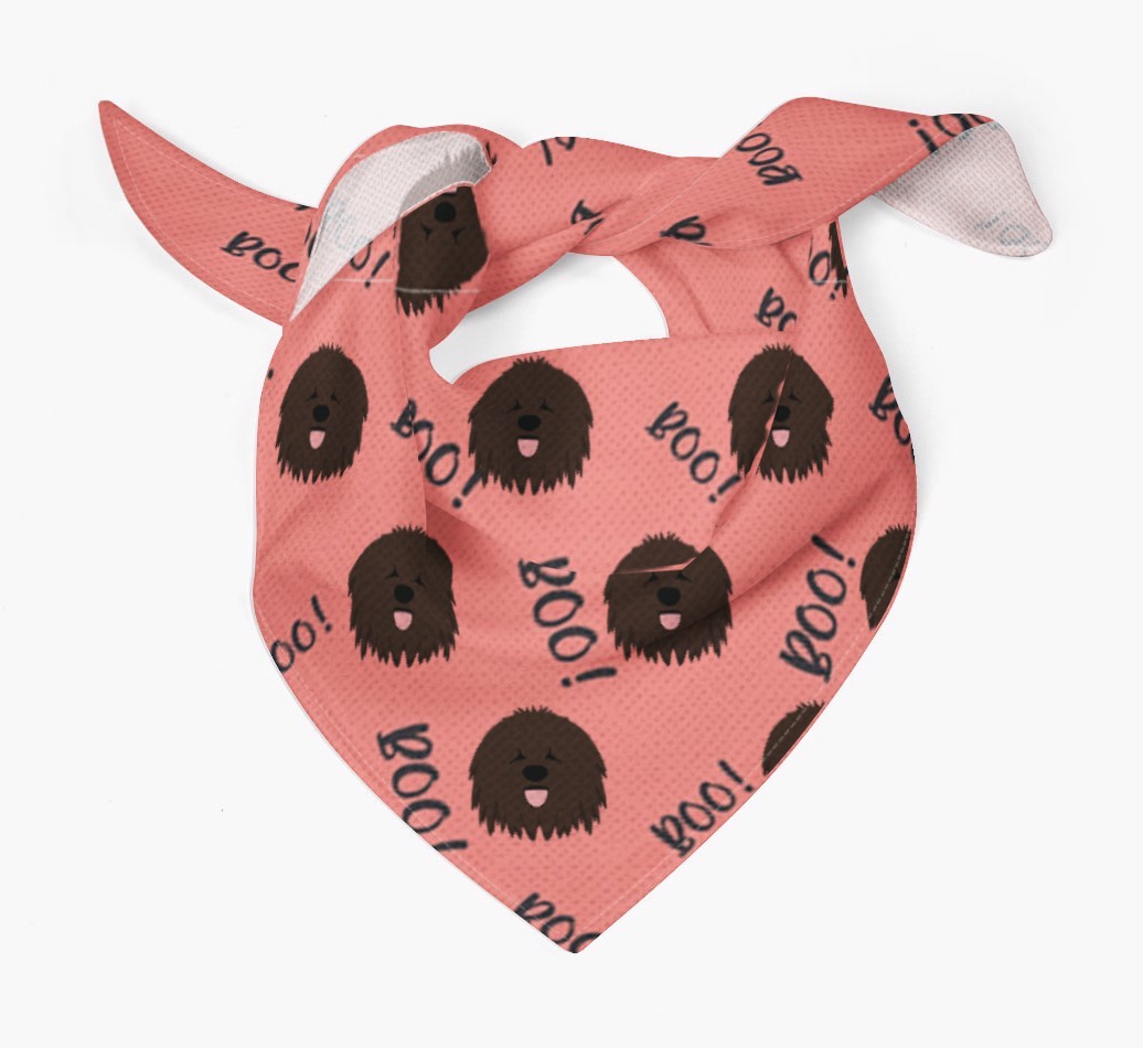 Boo! : Personalized {breedFullName} Bandana 