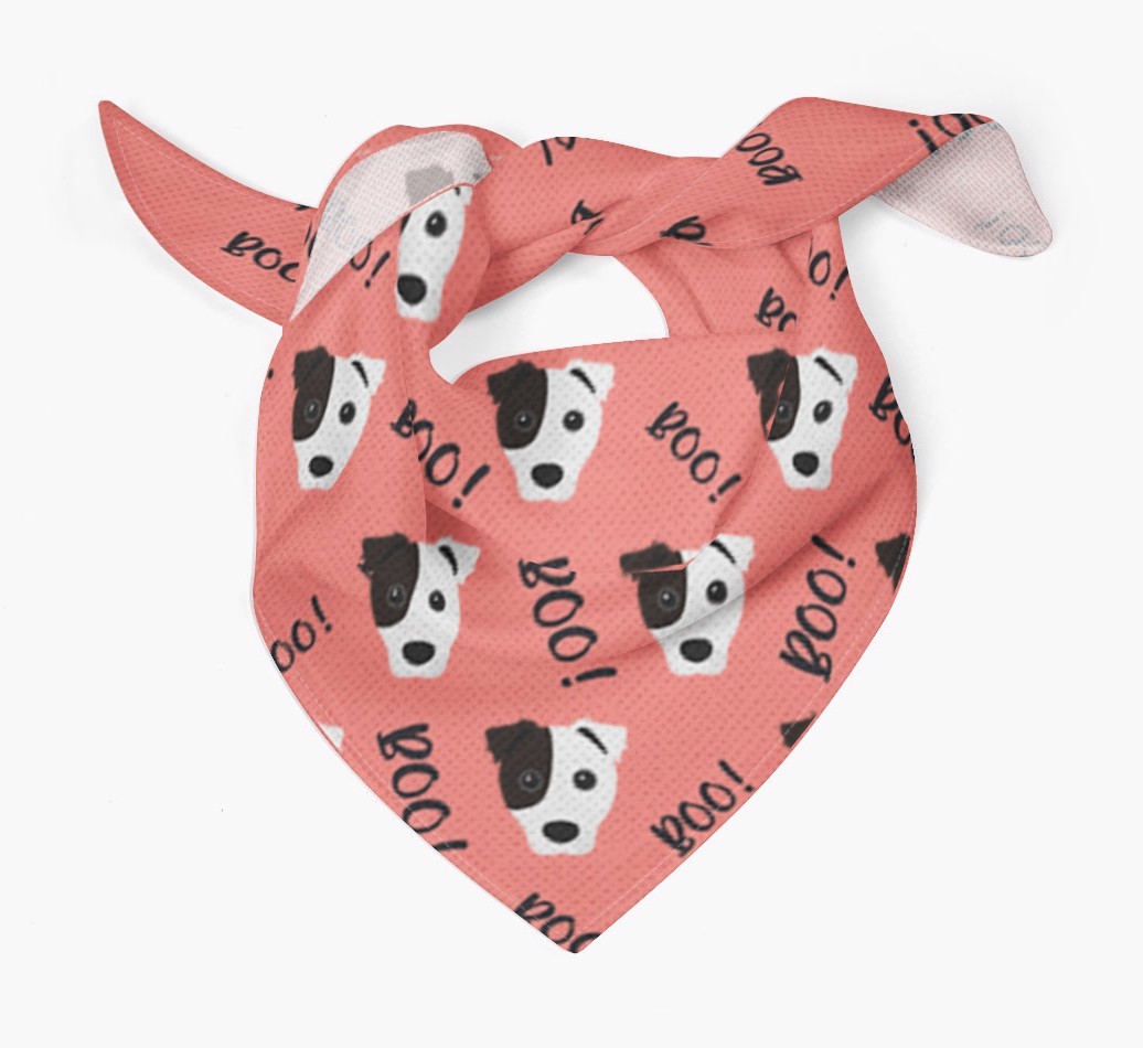 Boo! : Personalized {breedFullName} Bandana 