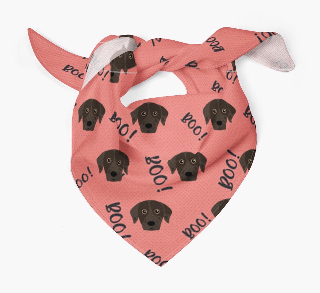 Boo! : Personalized {breedFullName} Bandana 