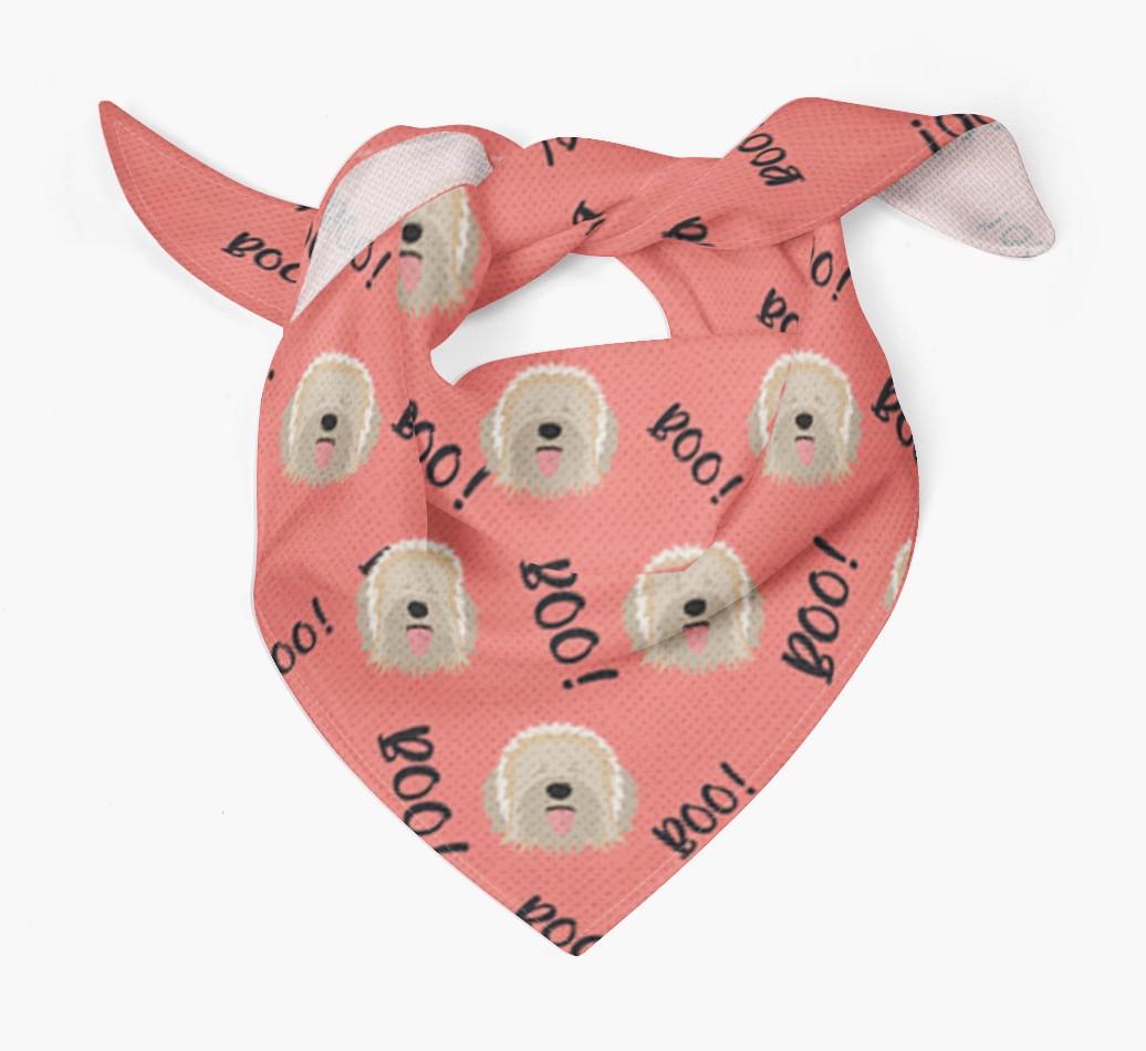 Boo! : Personalized {breedFullName} Bandana 