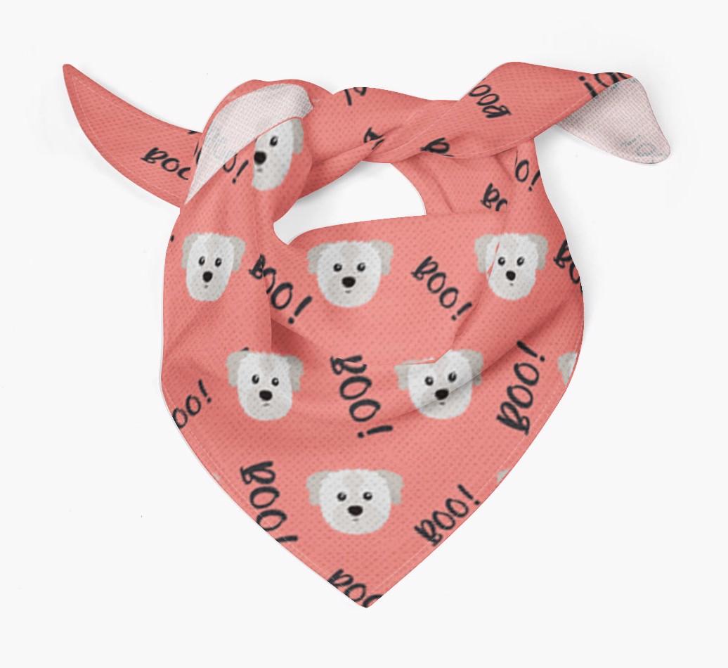 Boo! : Personalized {breedFullName} Bandana 