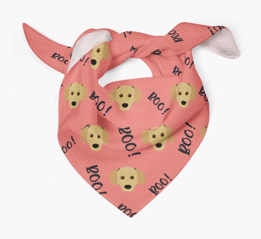Boo! : Personalized {breedFullName} Bandana 