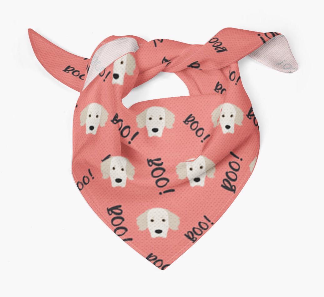 Boo! : Personalized {breedFullName} Bandana 