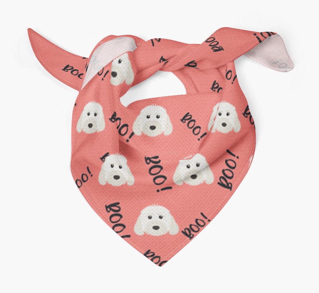 Boo! : Personalized {breedFullName} Bandana 