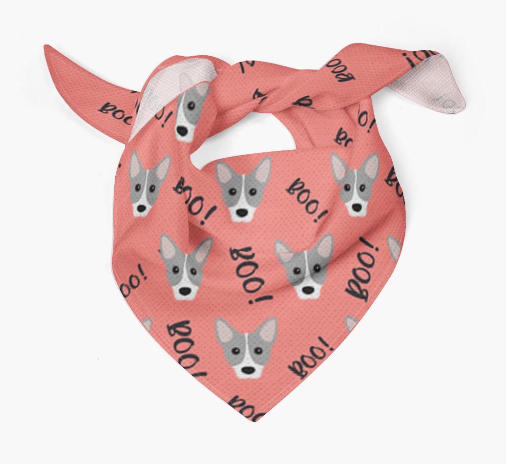 Boo! : Personalized {breedFullName} Bandana 
