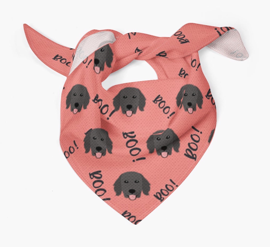 Boo! : Personalized {breedFullName} Bandana 