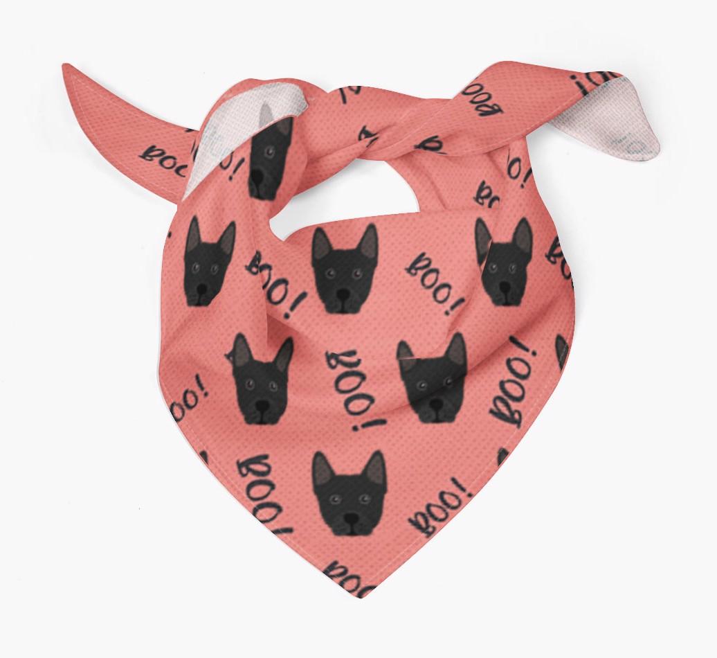 Boo! : Personalized {breedFullName} Bandana 