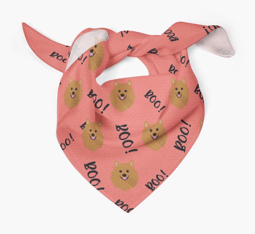 Boo! : Personalized {breedFullName} Bandana 