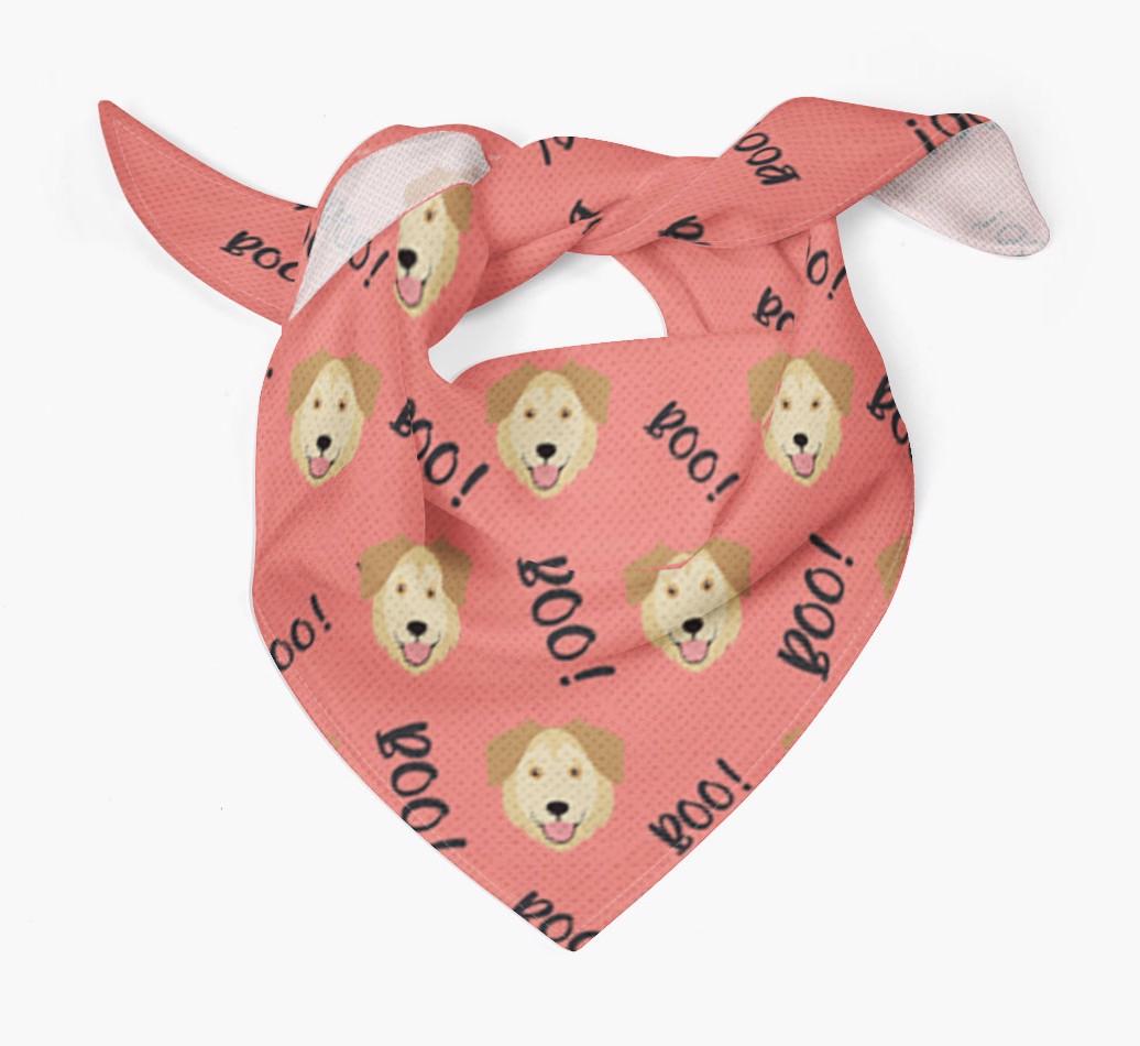 Boo! : Personalized {breedFullName} Bandana 