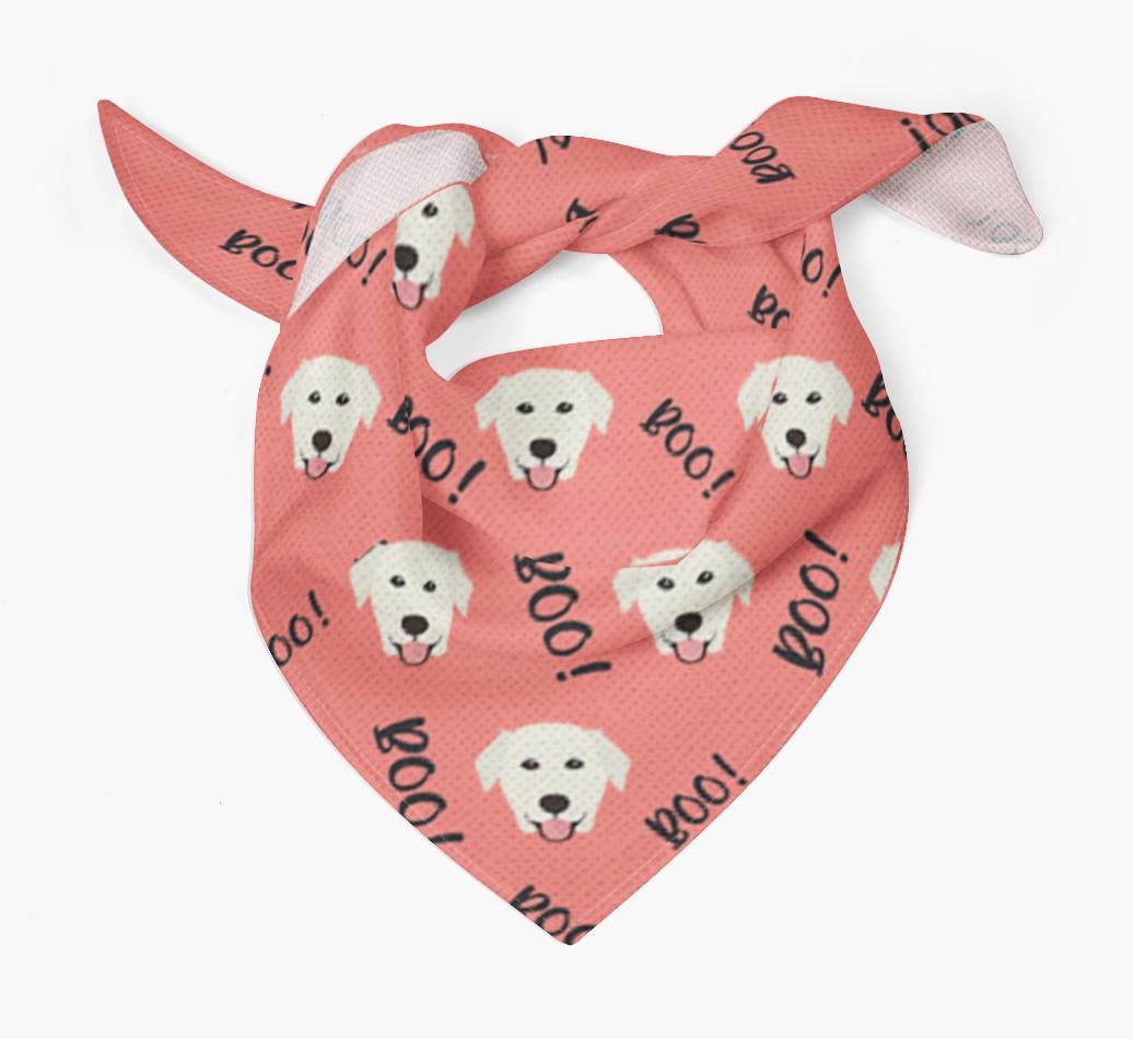 Boo! : Personalized {breedFullName} Bandana 