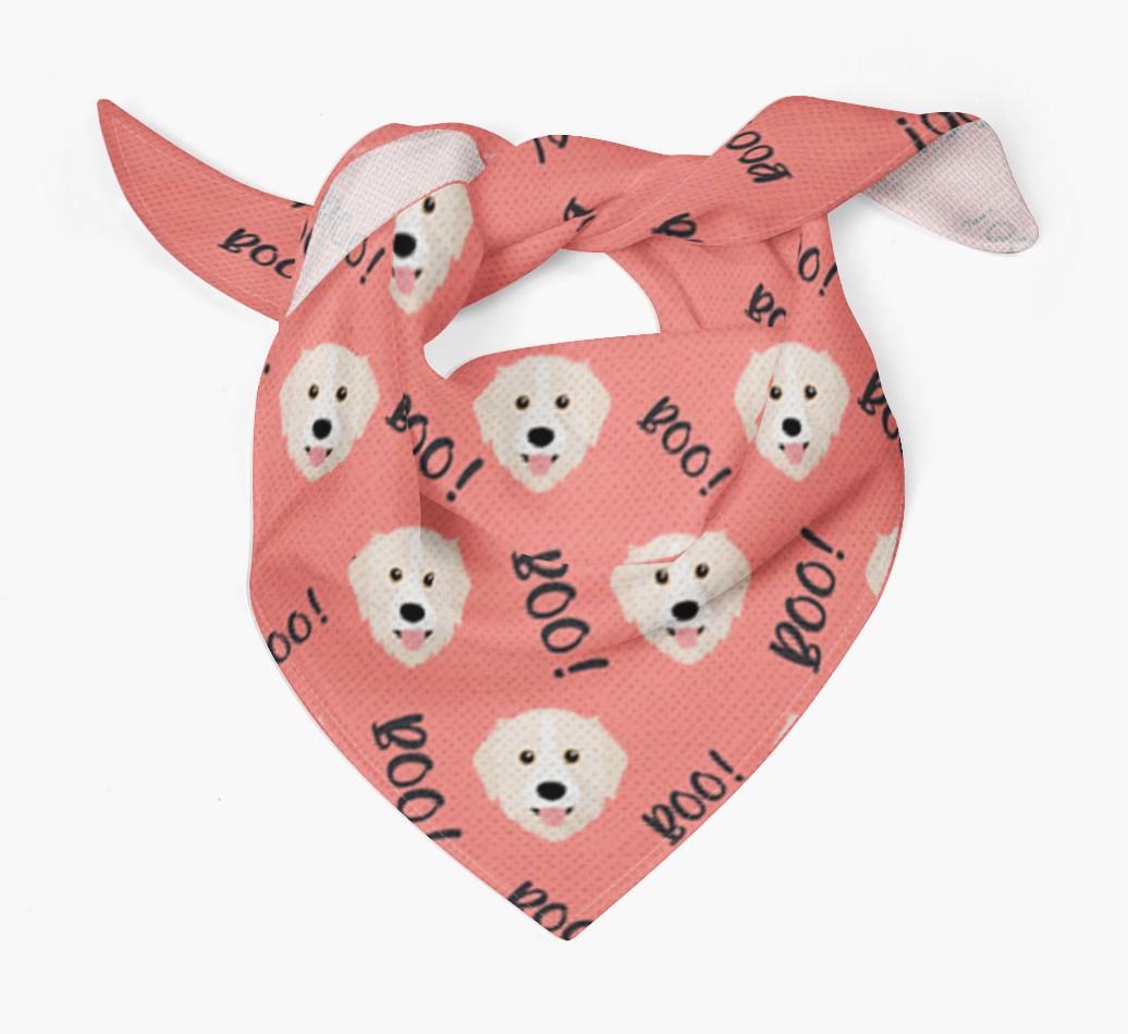 Boo! : Personalized {breedFullName} Bandana 