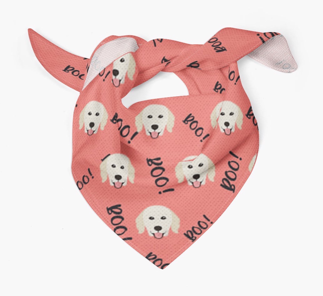 Boo! : Personalized {breedFullName} Bandana 