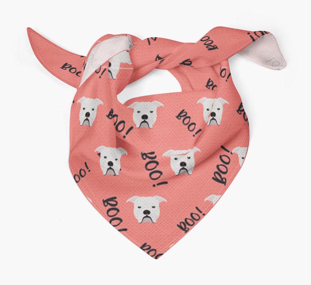 Boo! : Personalized {breedFullName} Bandana 