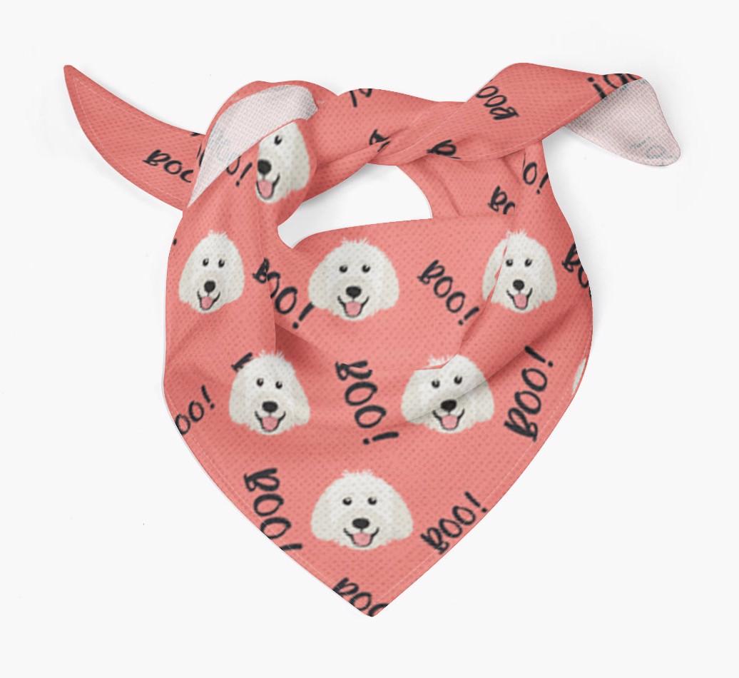 Boo! : Personalized {breedFullName} Bandana 