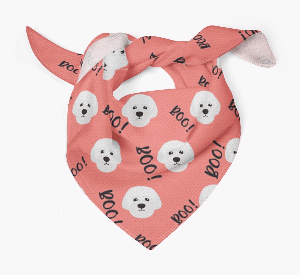 Boo! : Personalized {breedFullName} Bandana 