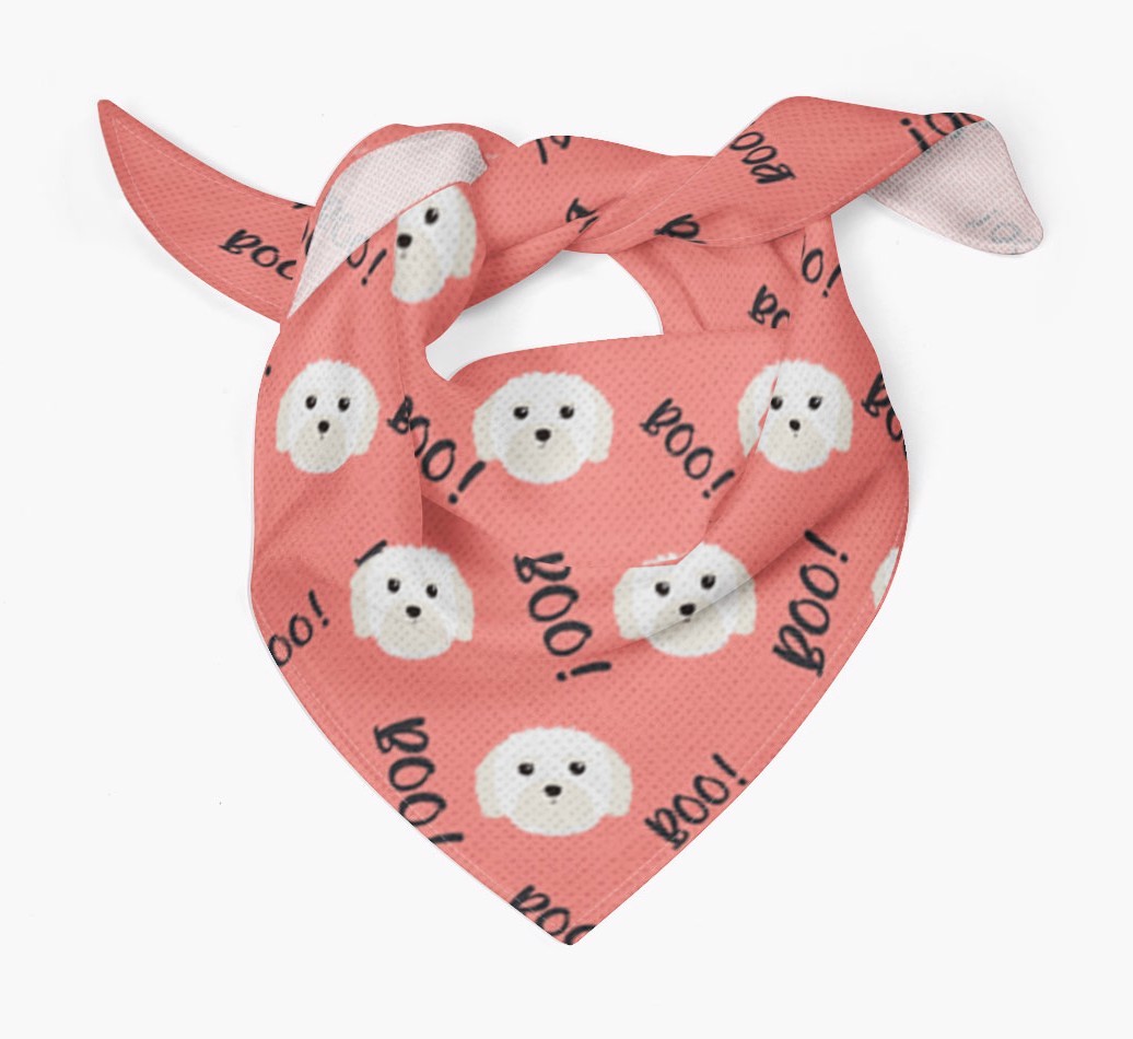 Boo! : Personalized {breedFullName} Bandana 