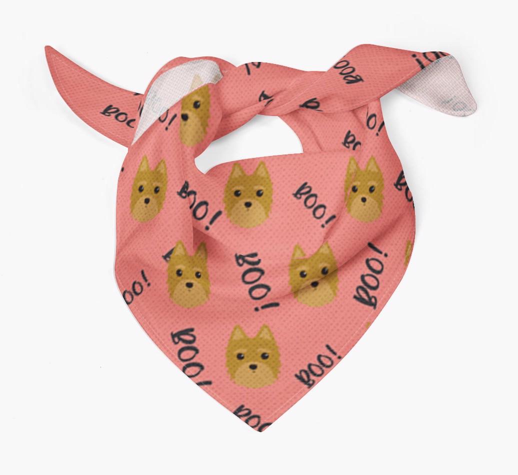 Boo! : Personalized {breedFullName} Bandana 