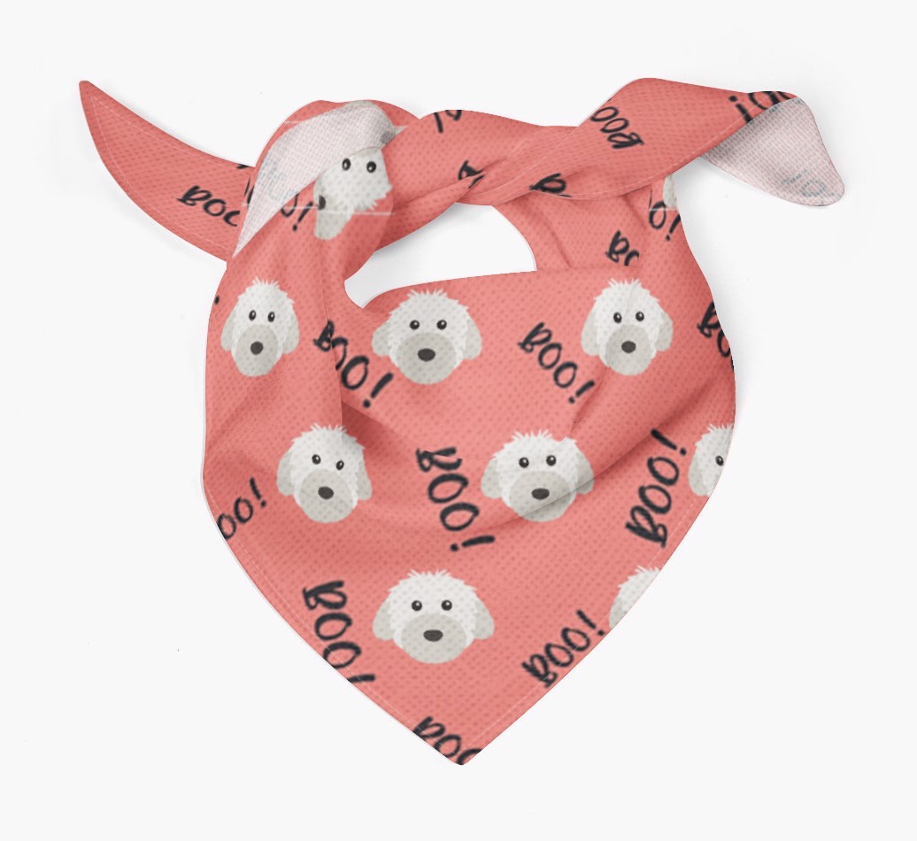 Boo! : Personalized {breedFullName} Bandana 