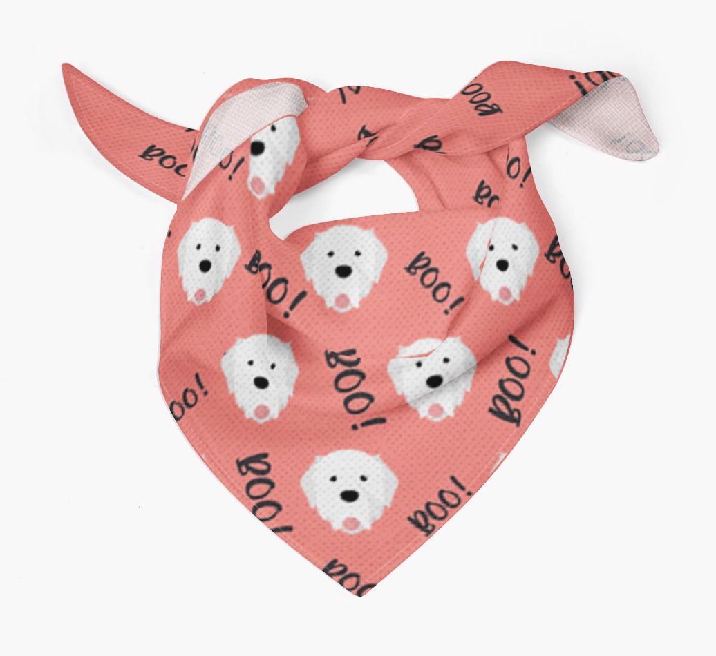 Boo! : Personalized {breedFullName} Bandana 
