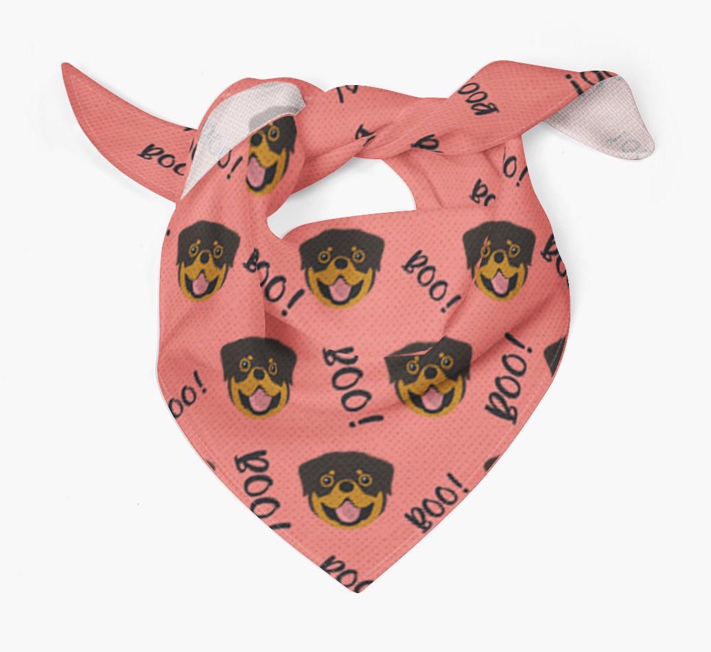 Boo! : Personalized {breedFullName} Bandana 