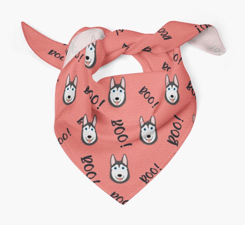 Boo! : Personalized {breedFullName} Bandana 