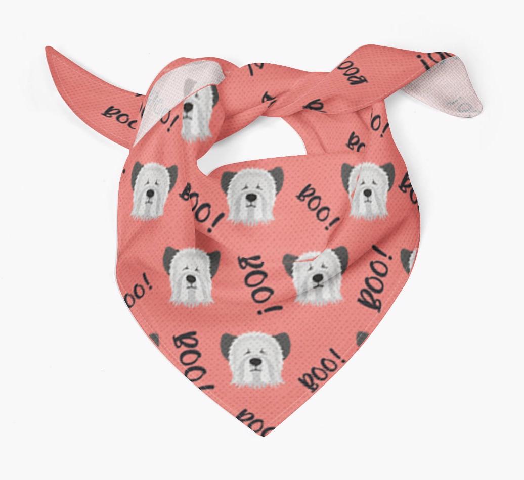Boo! : Personalized {breedFullName} Bandana 