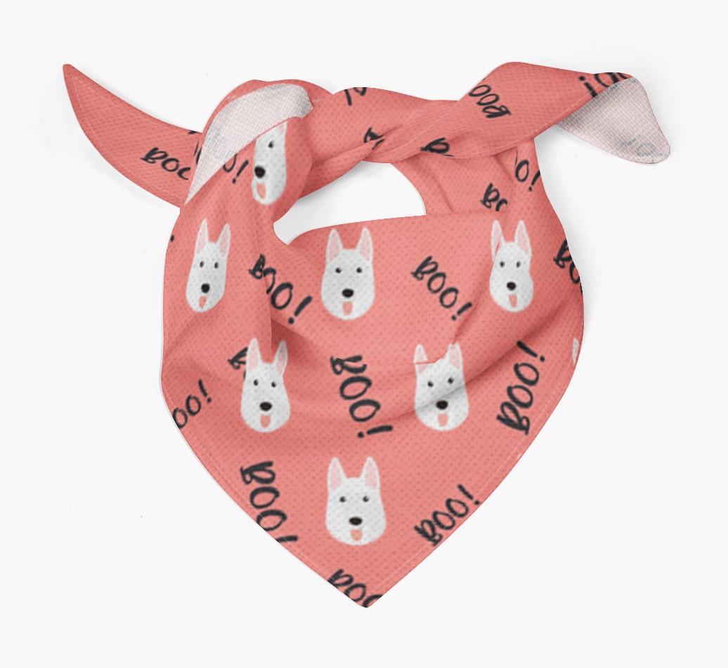 Boo! : Personalized {breedFullName} Bandana 
