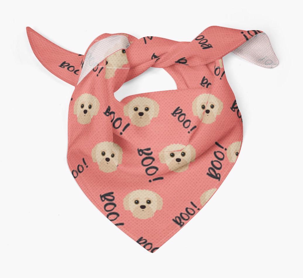 Boo! : Personalized {breedFullName} Bandana 