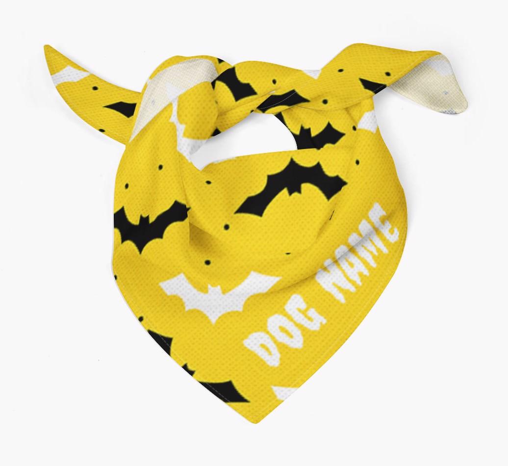 Bat Design : Personalized {breedFullName} Bandana