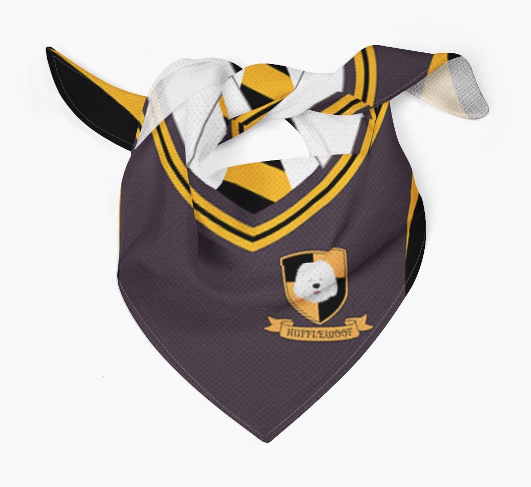 Dogwarts: Personalized {breedFullName} Bandana