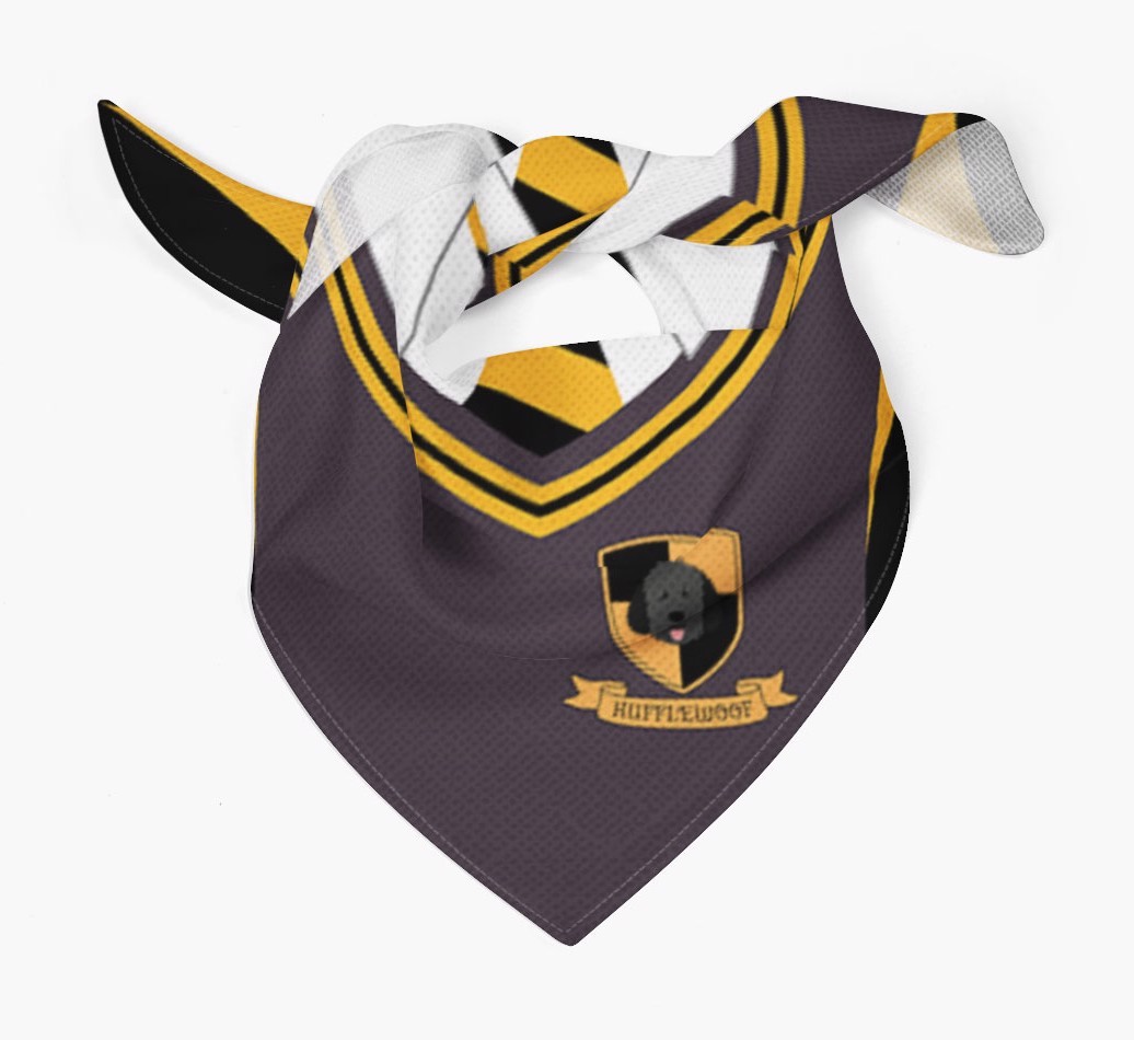 Dogwarts: Personalised {breedFullName} Bandana