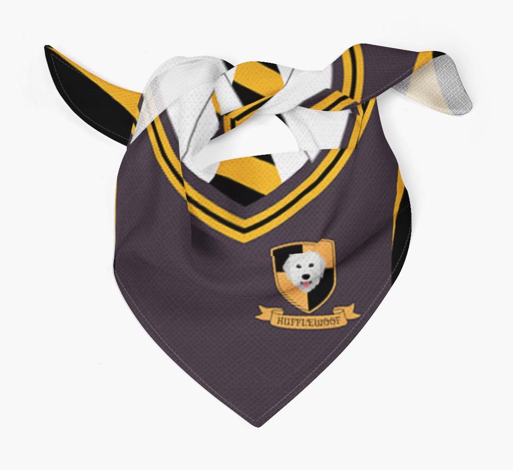 Dogwarts: Personalized {breedFullName} Bandana