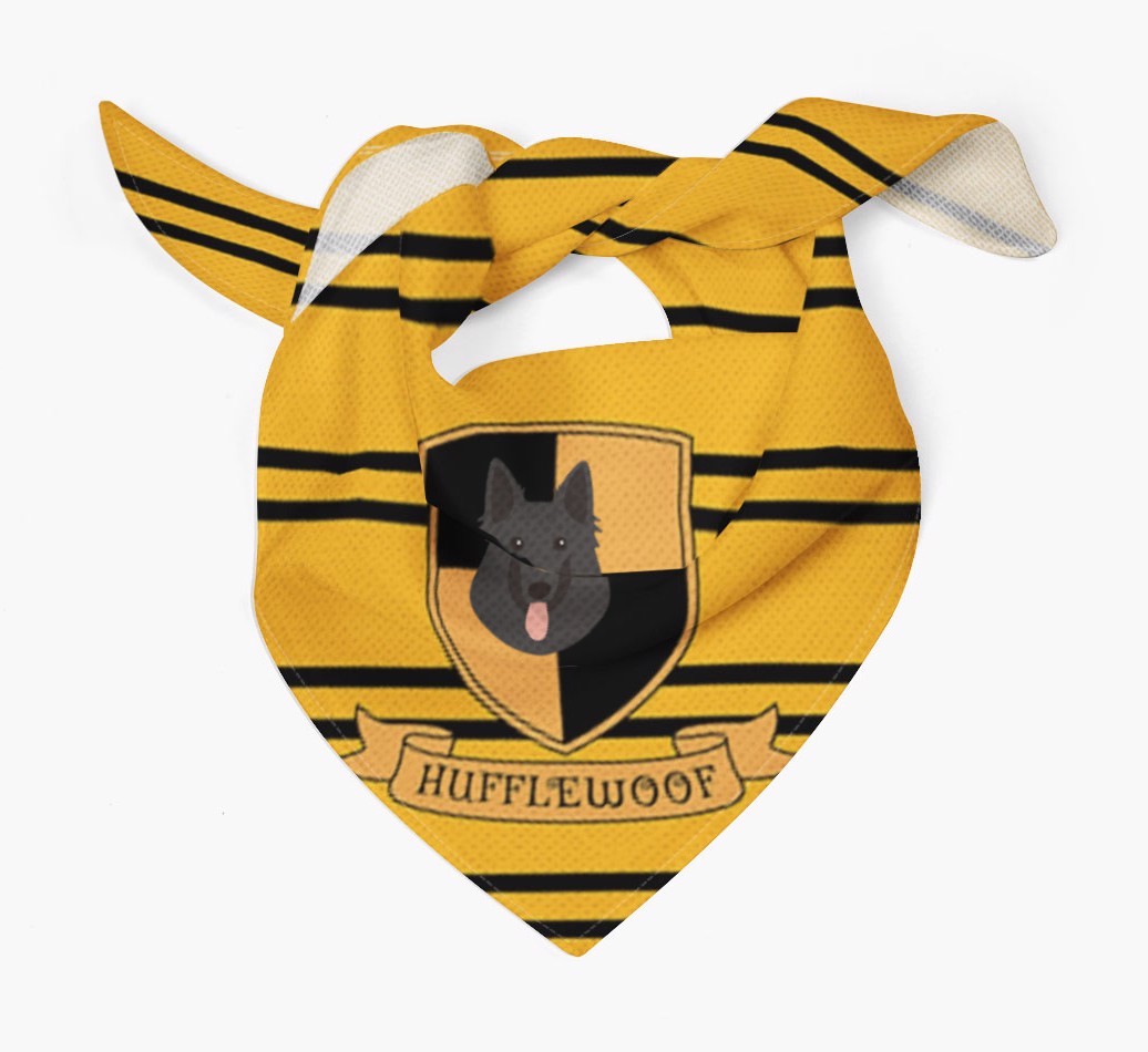 Harry Pawter: Personalised {breedFullName} Bandana