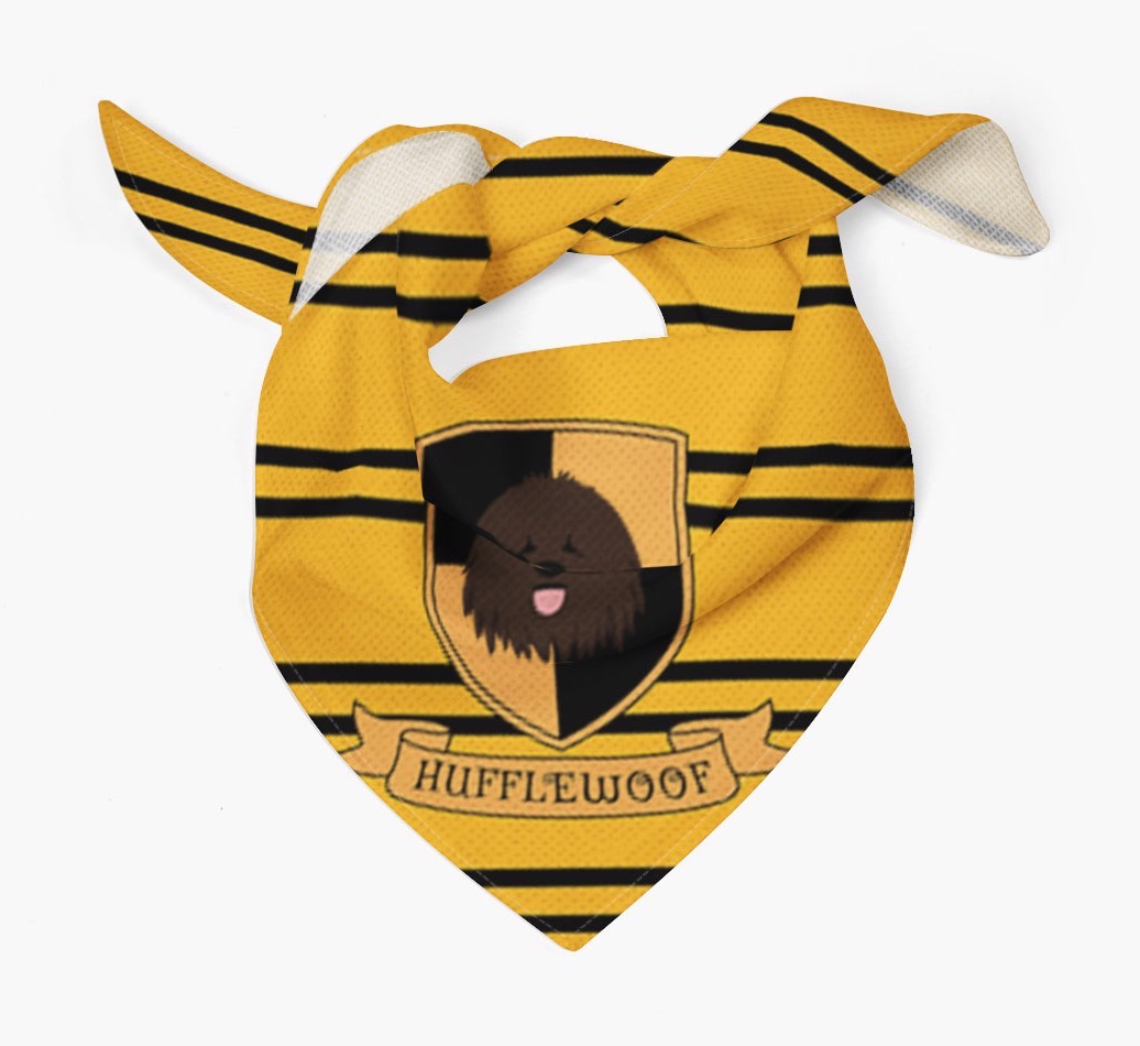 Harry Pawter: Personalised {breedFullName} Bandana