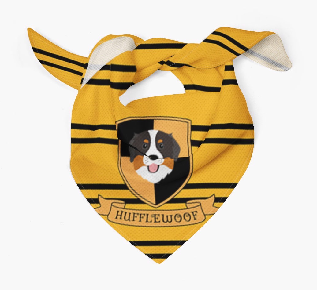 Harry Pawter: Personalised {breedFullName} Bandana