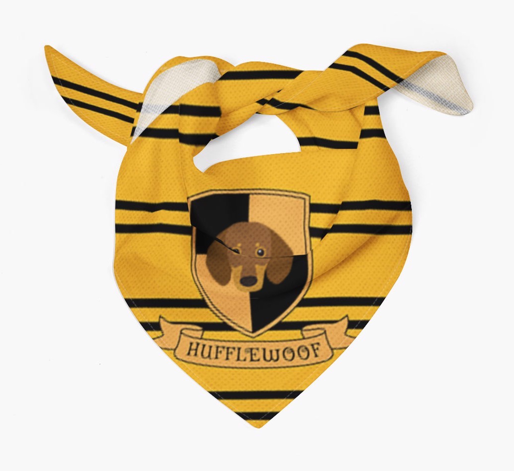Harry Pawter: Personalised {breedFullName} Bandana