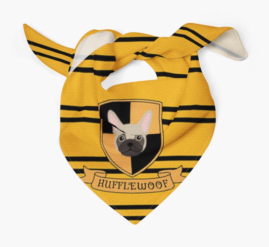 Harry Pawter: Personalised {breedFullName} Bandana