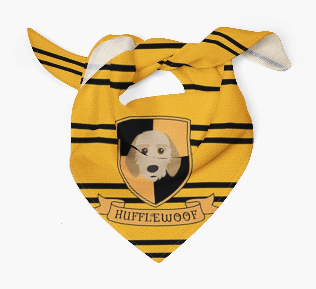 Harry Pawter: Personalised {breedFullName} Bandana